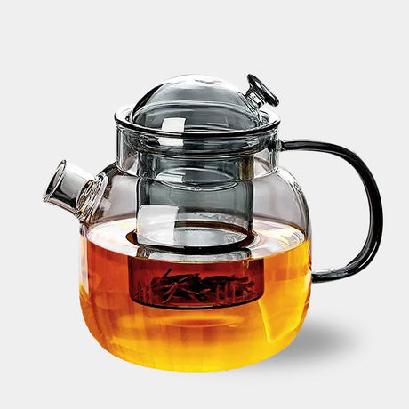 Modern glas teapot med infuser – 680ml borosilicate tea maker Carvallo