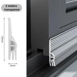 Carvallo SilentSeal Pro | PVC dragspärr utan lim | ljuddämpande & energibesparande | tvättbar & justerbar Carvallo