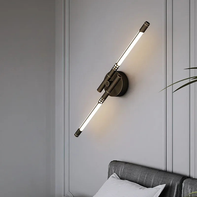 ModernLux - LED Vägglampa Lyx Inomhusbelysning Sconces för Vardagsrum och Sovrum Carvallo