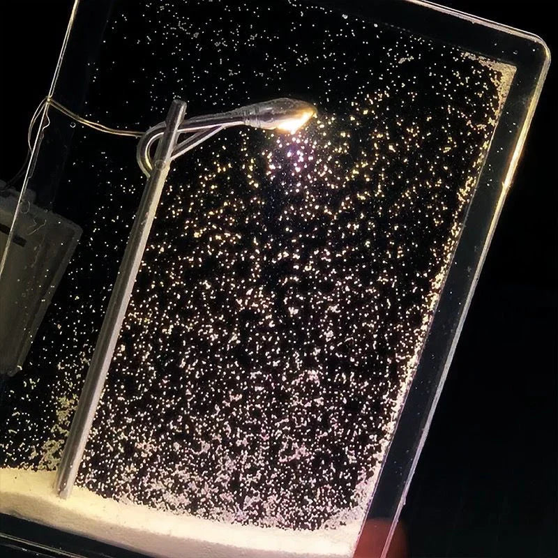 Carvallo – LED-gatubel med magisk snöeffektdekoration Carvallo