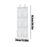 Carvallo MaxGrid Väggorganisatör med 6 fack | Hängande förvaringsväska | Non-woven & Fönster Carvallo