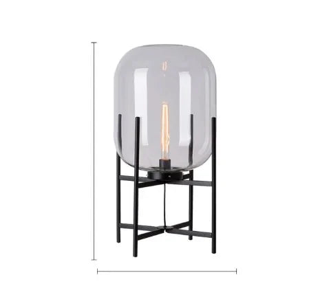 BubbleGlow Golvlampa – Skandinavisk Postmodern Lampa i Glas Hemnix