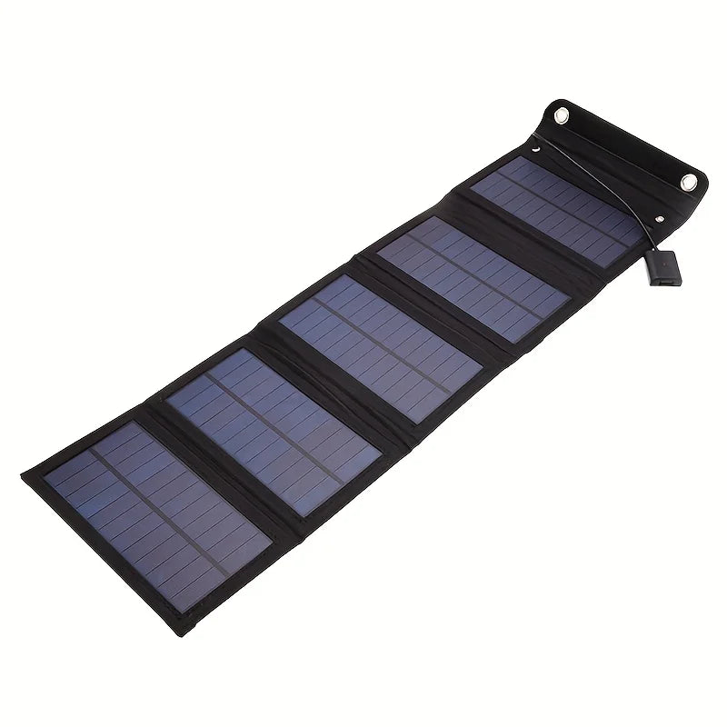 Carvallo FoldCharge 60 | Fällbart Solpanel 30W | USB-utgång | IP65 Vattentät | Monokristallin med LED-laddningsindikator Carvallo