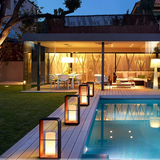 Modern solterrasslampa Carvallo