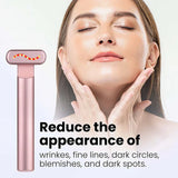 Carvallo LumiVibe | EMS & Röd ljus | Stramande anti-aging vård | 270° vridhuvud Carvallo