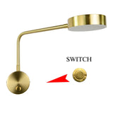 NordicGlow - Rotterbar LED Vägglampa för Vardagsrum och Sovrum Carvallo