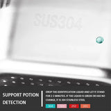 Carvallo AquaDrop Inox | Rostfritt avloppsfilter för diskho | Rostfritt & Hållbart | 1 styck | ca. 200 g Carvallo