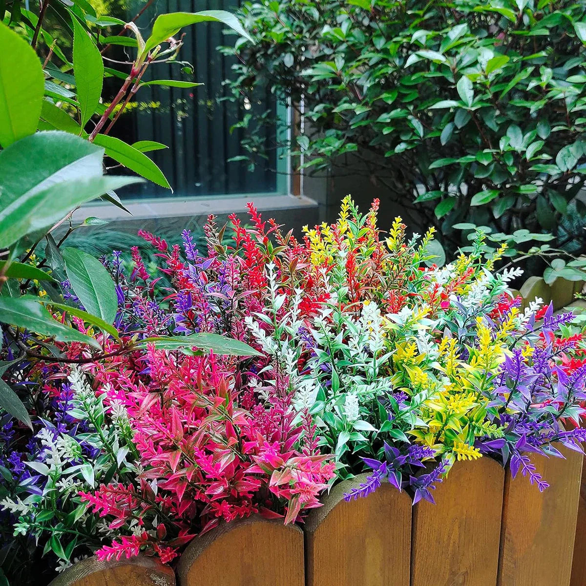 Carvallo 12-pack konstgjord lavendel | Konstväxter för bröllop, vaser, kronor & dekoration | För inomhus & utomhus Carvallo