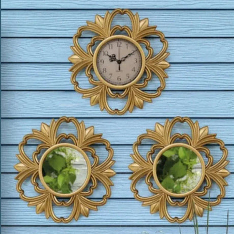 OpalTime – Elegant klocka- och spegelset för sofistikerad modern design och stil Carvallo