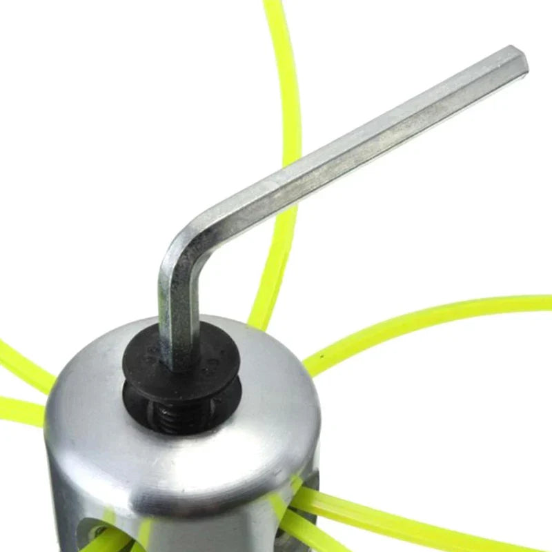 Carvallo-Fadenkopf Trimaro X4 | Aluminiumhuvud med 4 skärtrådar | För grästrimmer & gräsklippare Carvallo