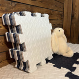 PlayMats – Färgglad skum babylekmatta pussel med låsbart design för barn Carvallo