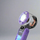 Carvallo Handfläkt med Ice-Cool-teknologi | 100 hastighetssteg | 3600mAh batteri | Fällbar & Ultralätt Carvallo