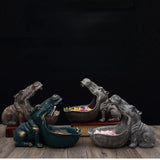 Charmig flodhästförvaringsfigur — Snygg förvaringsanordning för nycklar, mynt och småsaker MILA Sverige