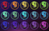 GlowSkull - 3D LED Nattlampa för Barn med Färgändring och Fjärrkontroll Carvallo