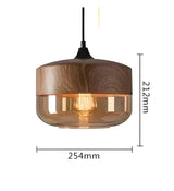 RusticLuxe Light - Vintage Hänglampa gjord av Trä Carvallo