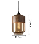 RusticLuxe Light - Vintage Hänglampa gjord av Trä Carvallo