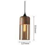 RusticLuxe Light - Vintage Hänglampa gjord av Trä Carvallo