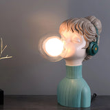Exklusiv Bubble Gum Girl LED-lampa - Unik dekorativ belysning för moderna interiörer Carvallo