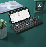 Ergonomiskt Trådlöst Tangentbord för Smartphone och Surfplatta, Kompakt Design