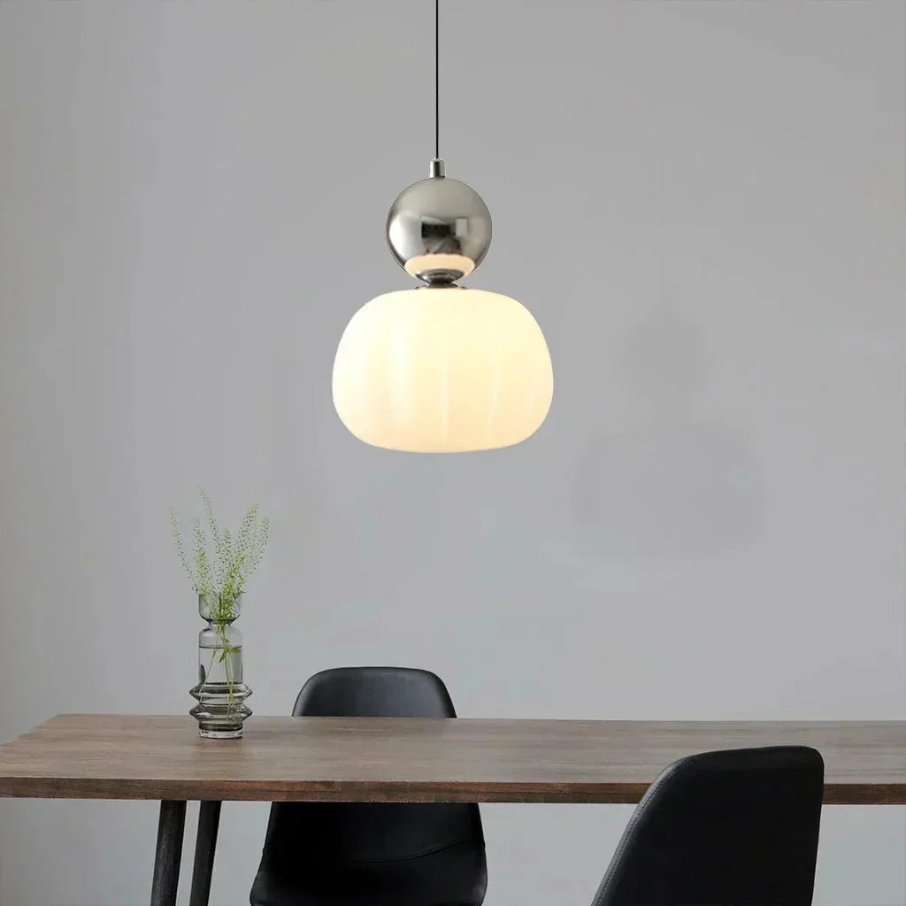 Vintage Art Deco Pendant Lampa Carvallo