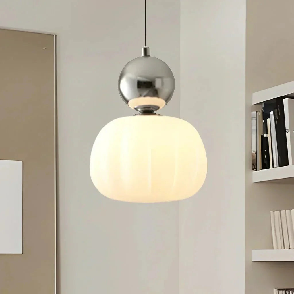 Vintage Art Deco Pendant Lampa Carvallo