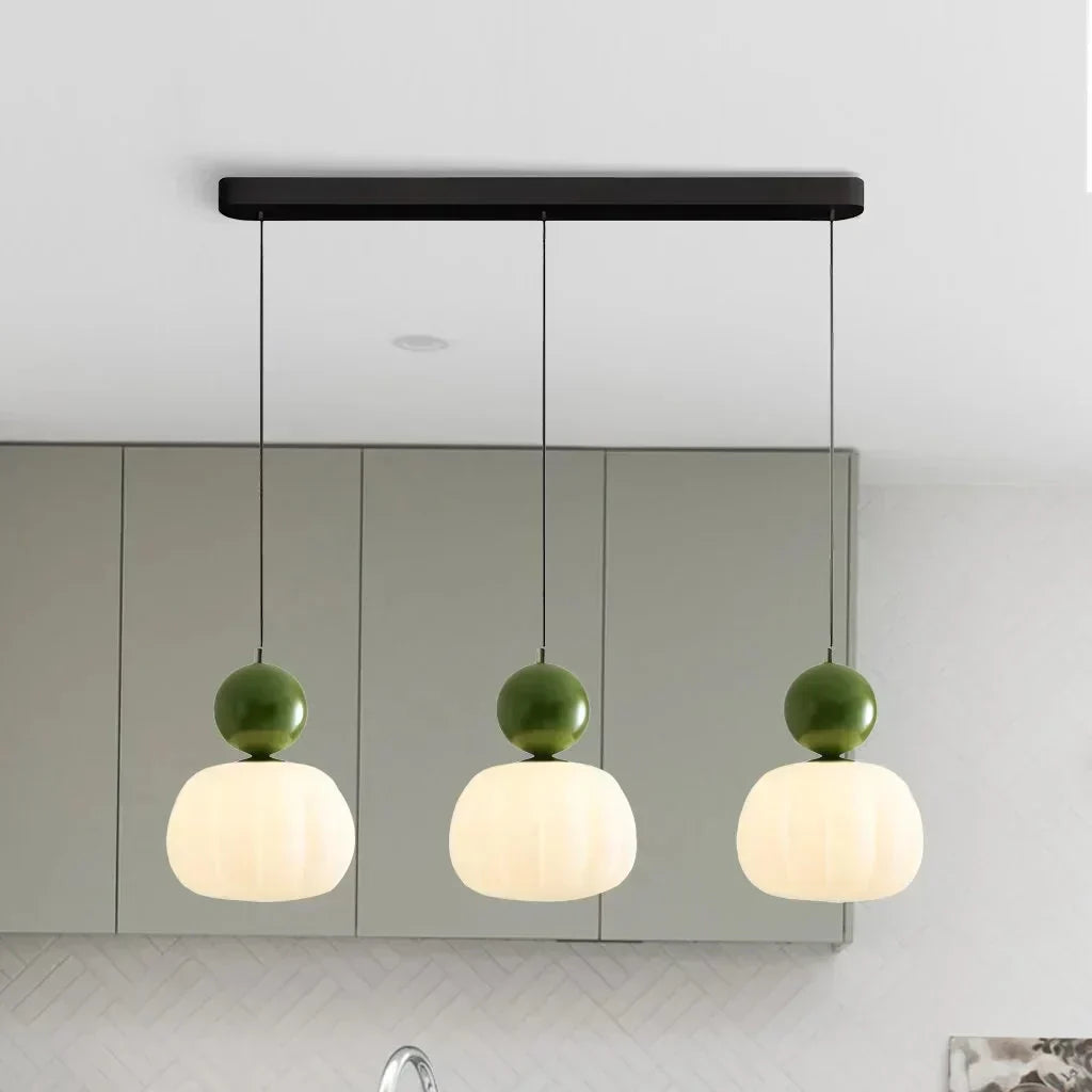Vintage Art Deco Pendant Lampa Carvallo