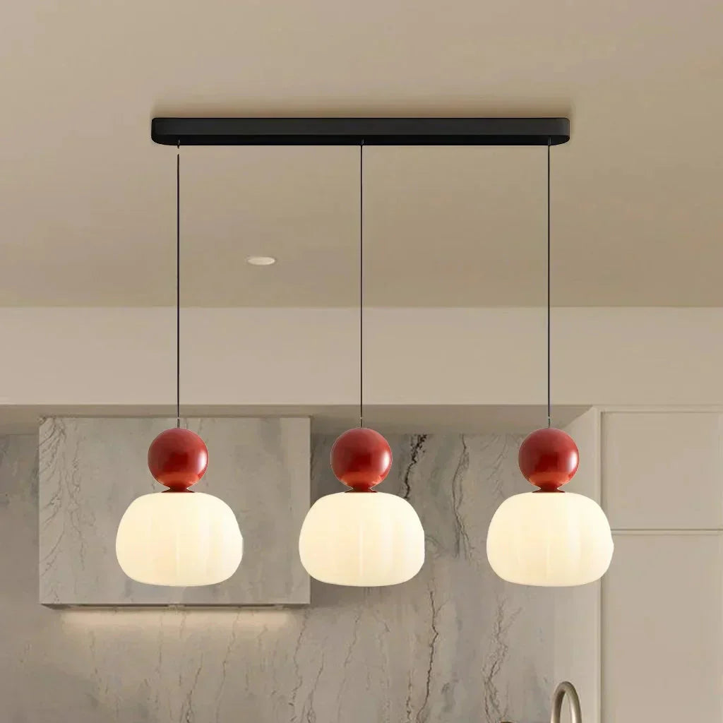 Vintage Art Deco Pendant Lampa Carvallo