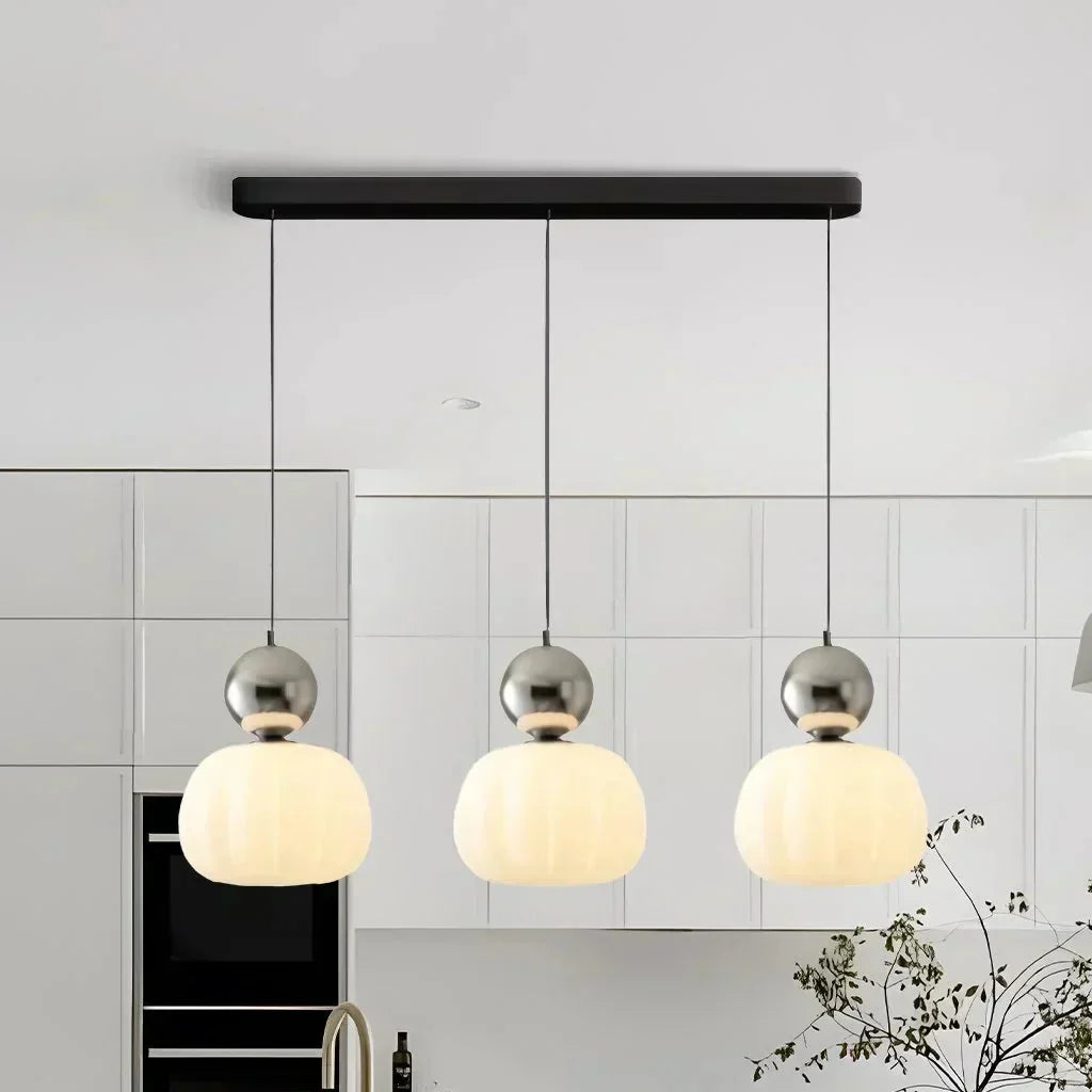 Vintage Art Deco Pendant Lampa Carvallo