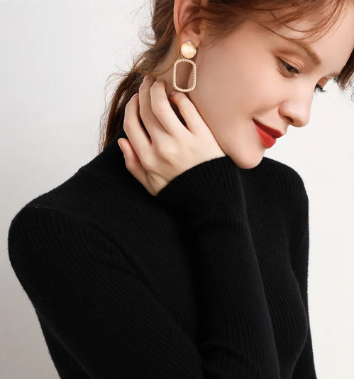 Elia™ Elegant tröja-Hemnix-Svart-3XL-Gratis frakt ingår-Hemnix