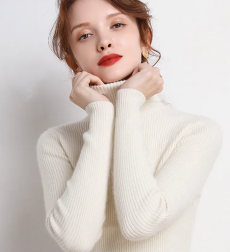 Elia™ Elegant tröja-Hemnix-Vit-3XL-Gratis frakt ingår-Hemnix