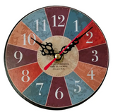 Tidlös träväggklocka – modern design med rena linjer MILA Sverige