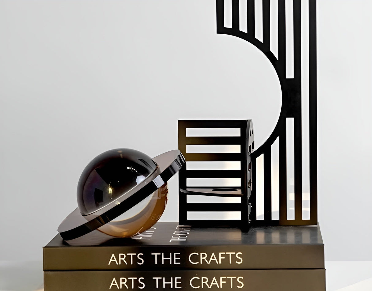 CrystalAxis Ornament - Dekorativt Kristall-Planets-Ornament Carvallo