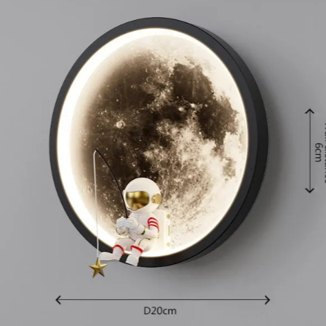 MoonBeam - Förtrollande LED Månlampa för lugnande atmosfär Carvallo