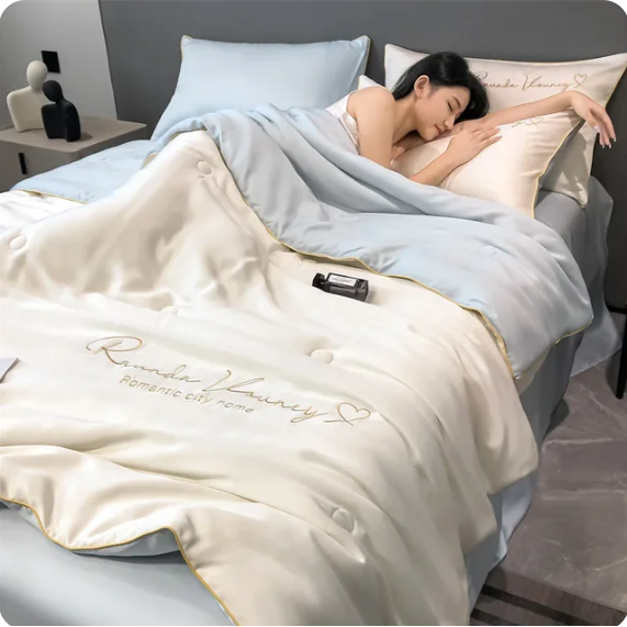 Sommar Dröm Silke Sommarfilt för den perfekta sömnen Carvallo