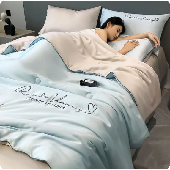 Sommar Dröm Silke Sommarfilt för den perfekta sömnen Carvallo