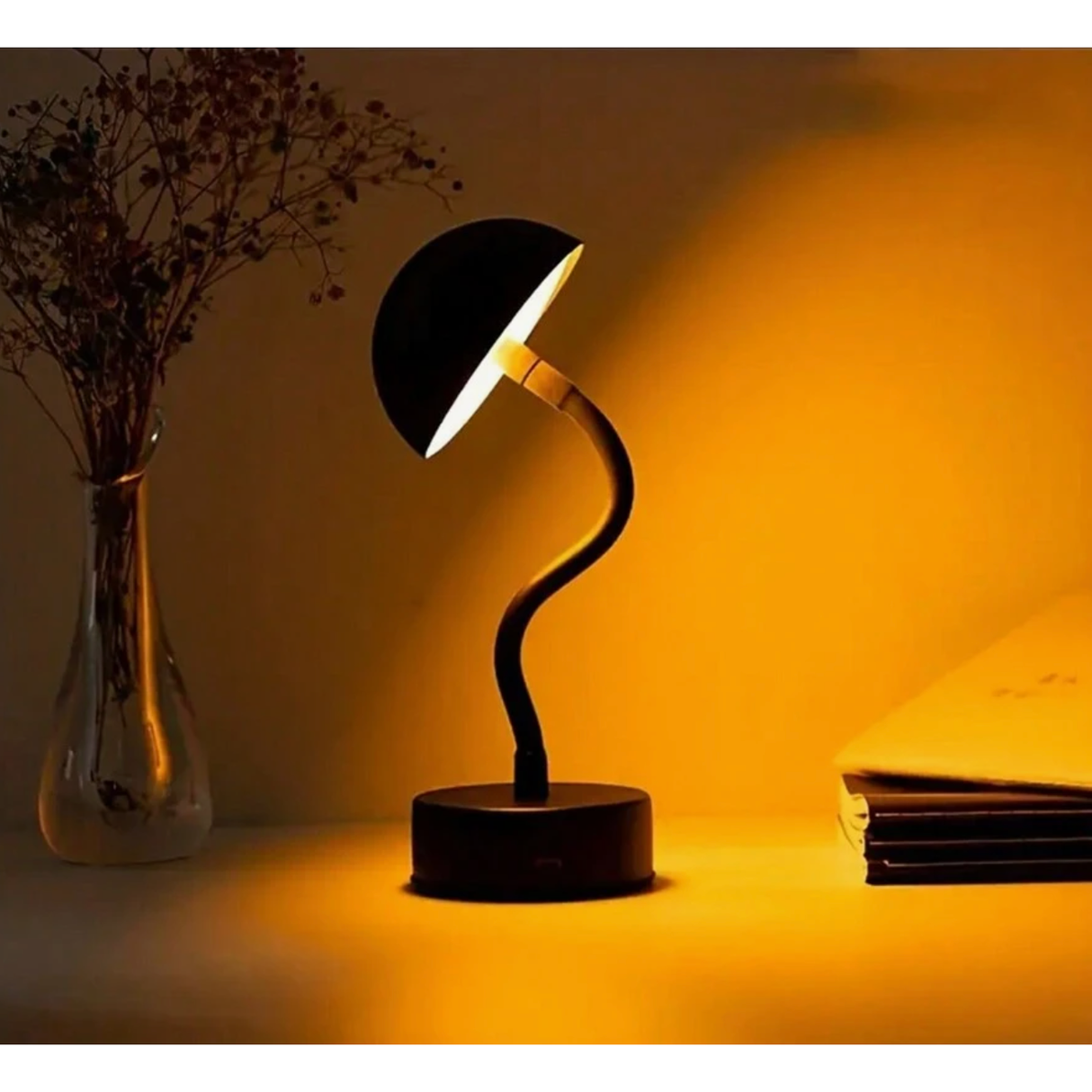 FlexiTouch Lamp - Trådlös Dimmbar LED Bordslampa med Batteri Carvallo