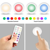 Trådlös RGB-LED-bakgrundslist Carvallo