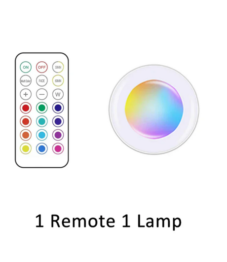 Trådlös RGB-LED-bakgrundslist Carvallo