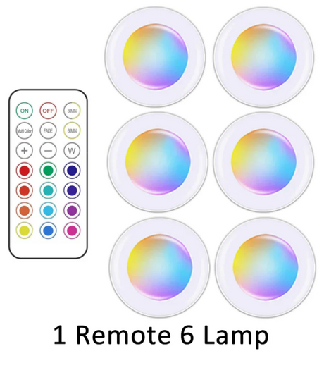 Trådlös RGB-LED-bakgrundslist Carvallo