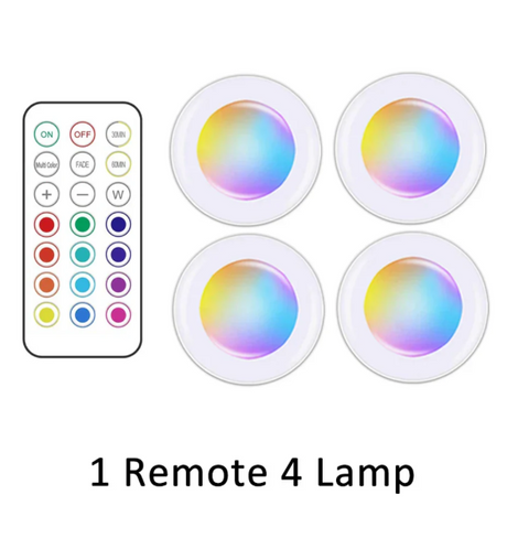 Trådlös RGB-LED-bakgrundslist Carvallo