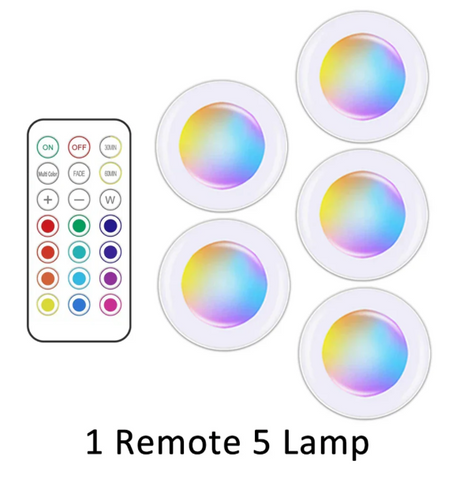 Trådlös RGB-LED-bakgrundslist Carvallo