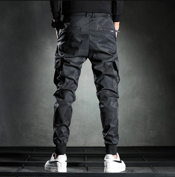 Herrbyxor Slim-Fit Polyester-Bomull för Formella och Avslappnade Tillfällen