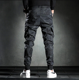 Herrbyxor Slim-Fit Polyester-Bomull för Formella och Avslappnade Tillfällen