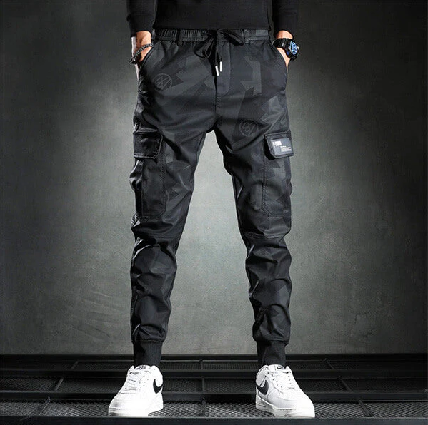 Herrbyxor Slim-Fit Polyester-Bomull för Formella och Avslappnade Tillfällen