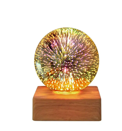 3D-eldverk-kristallkula-lampa Carvallo
