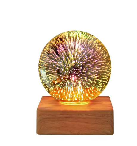 3D-eldverk-kristallkula-lampa Carvallo