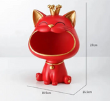 Carvallo - Lucky Cat dekoration som symboliserar lugn och positivitet till ditt hem Carvallo