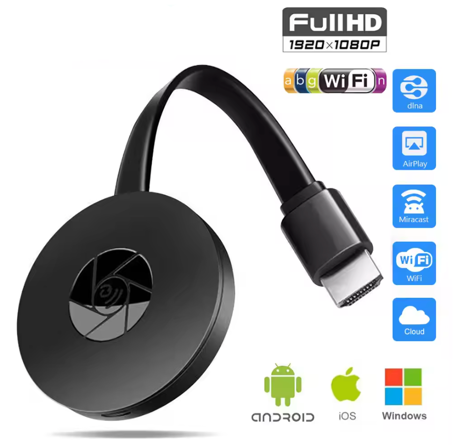 Trådlös HD-skärmadapter – Sömlös telefon-till-TV-spegling i 1080p MILA Sverige