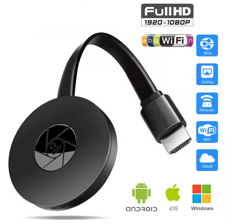 Trådlös HD-skärmadapter – Sömlös telefon-till-TV-spegling i 1080p MILA Sverige