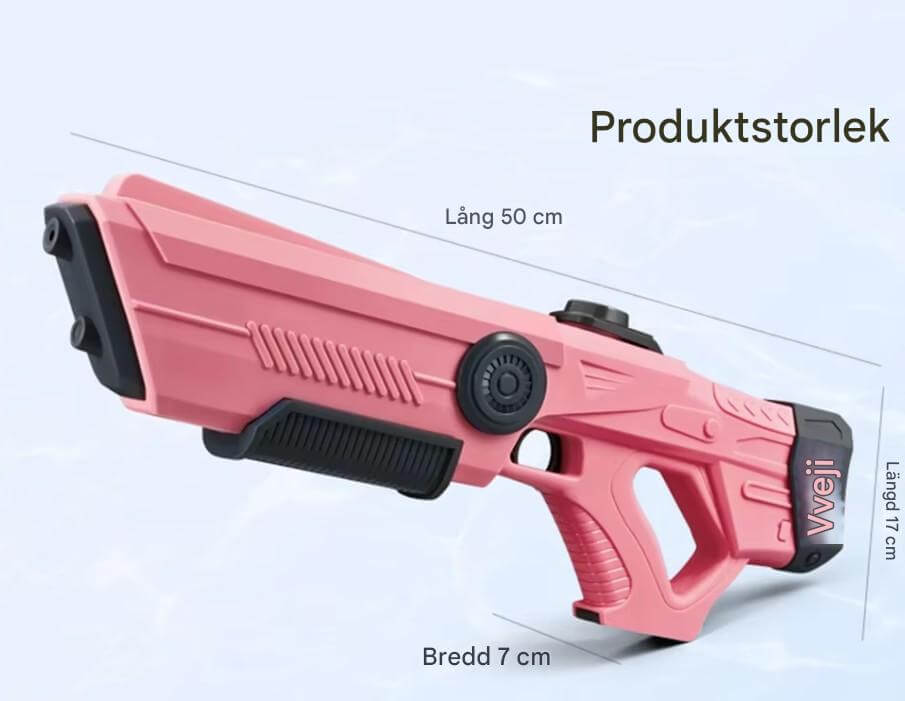 SplashForce – Automatisk Vattenkanon för Lek & Sommarspel | Elkraft, Lång Räckvidd och Massor av Action-Water Play Equipment-BB-Hemnix